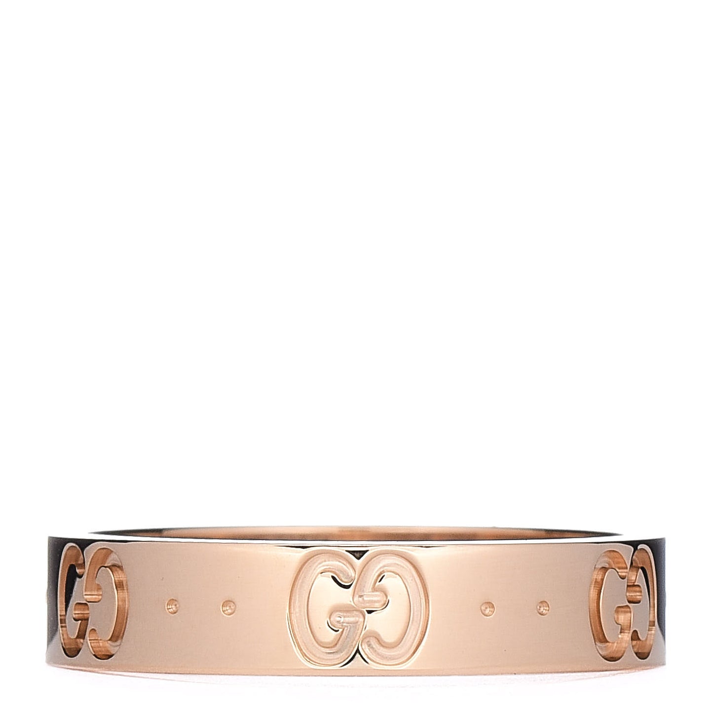 18K Yellow Gold 4mm Icon Thin Band Ring 52 6