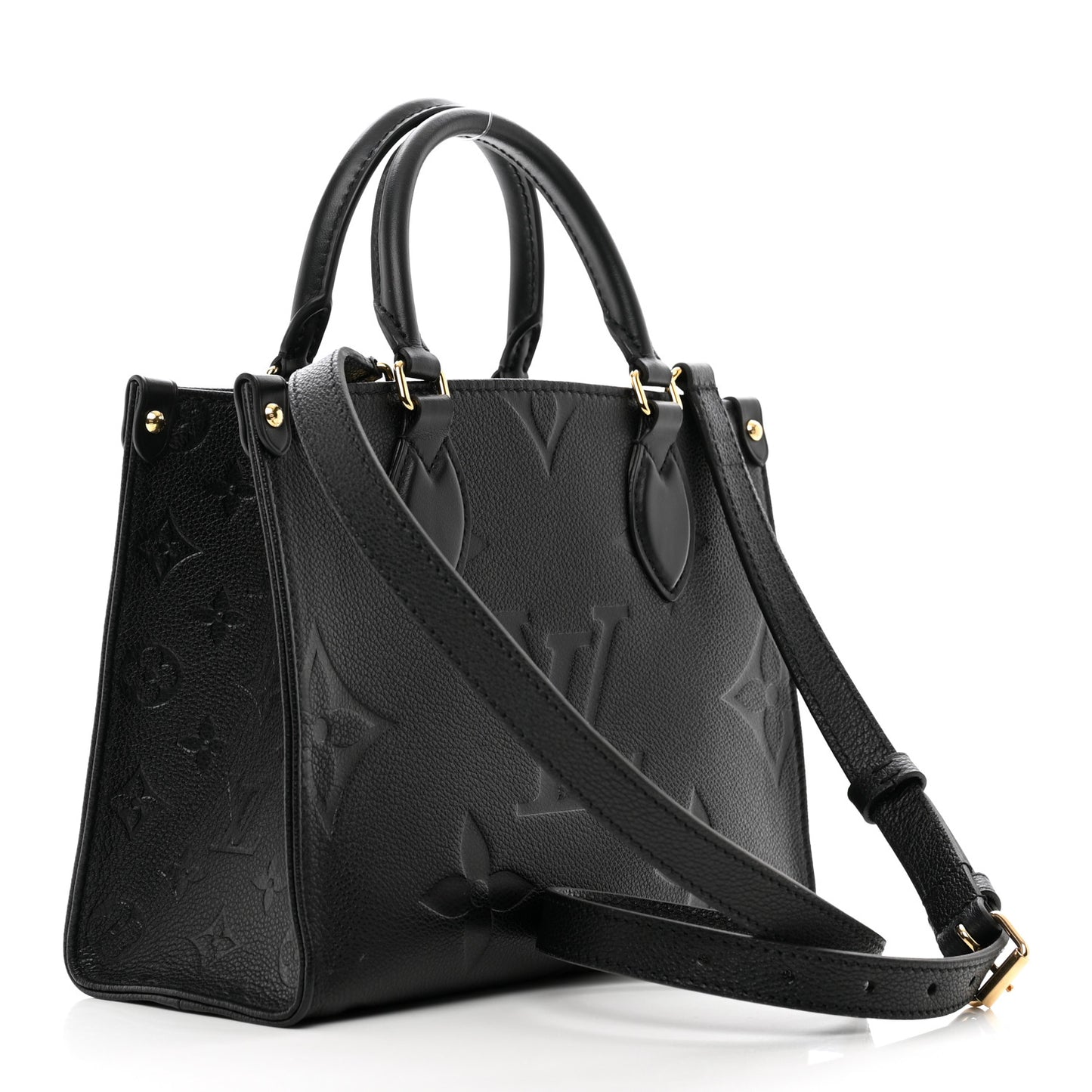 LOUIS VUITTON Empreinte Monogram Giant Onthego PM Black