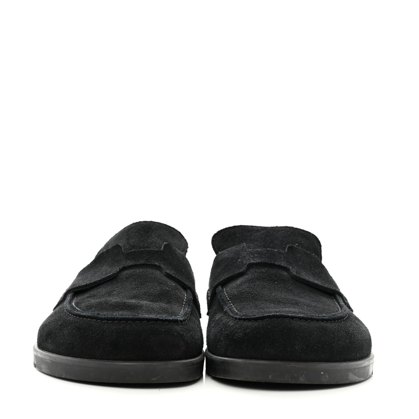 Suede Calfskin Go Mules 37 Black