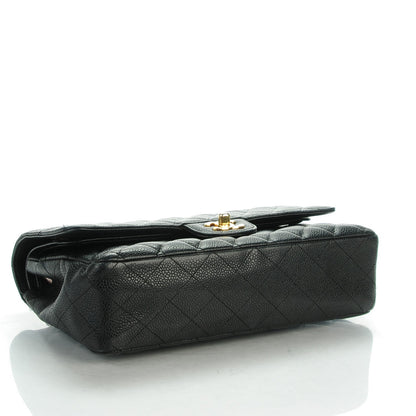 Chanel Caviar Quilted Medium Double Flap Black 4 of 8