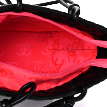 Chanel Calfskin Quilted Medium Cambon Tote Black 4 of 15