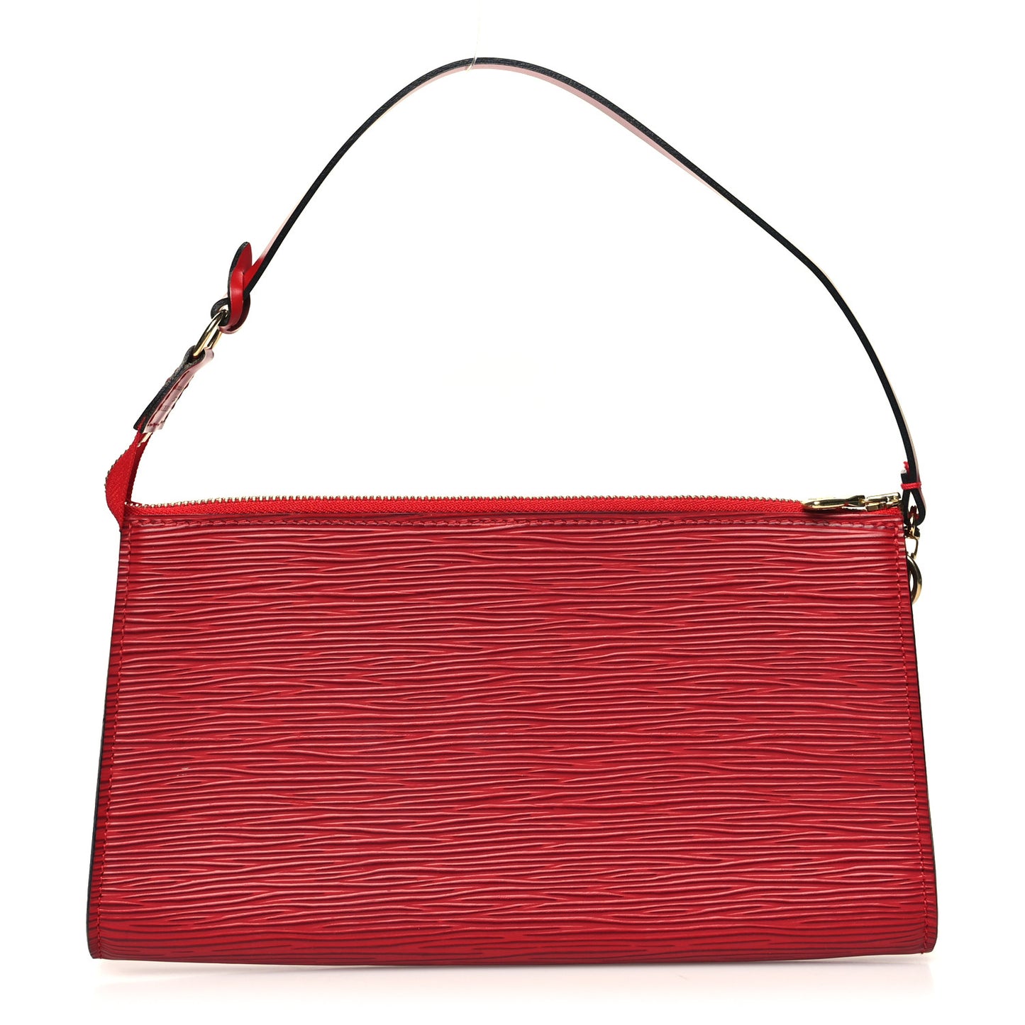 Epi Pochette Accessories 24 Castillan Red