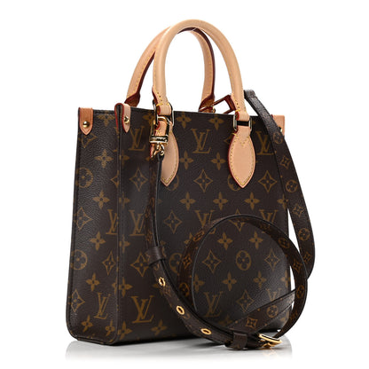 Louis Vuitton Monogram Sac Plat BB 4 of 16