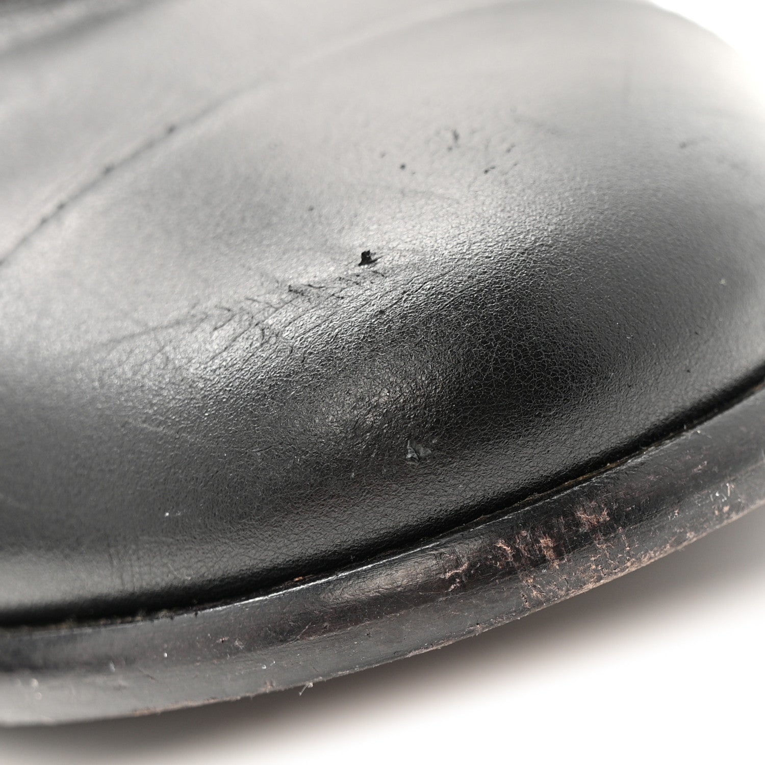 Chanel Calfskin CC Ankle Boots 38.5 Black 21 of 26