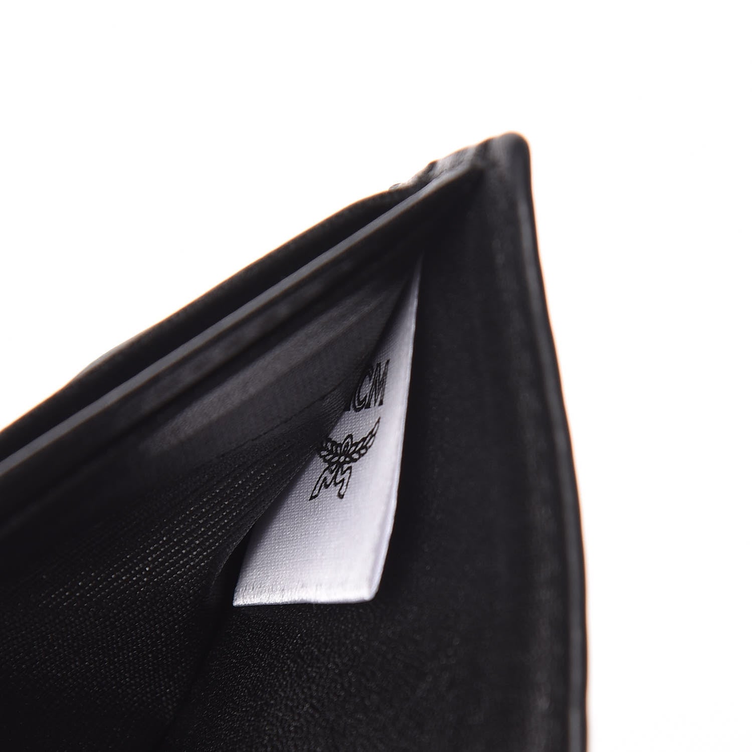 MCM Visetos Colorblock Bifold Wallet Black 7 of 7