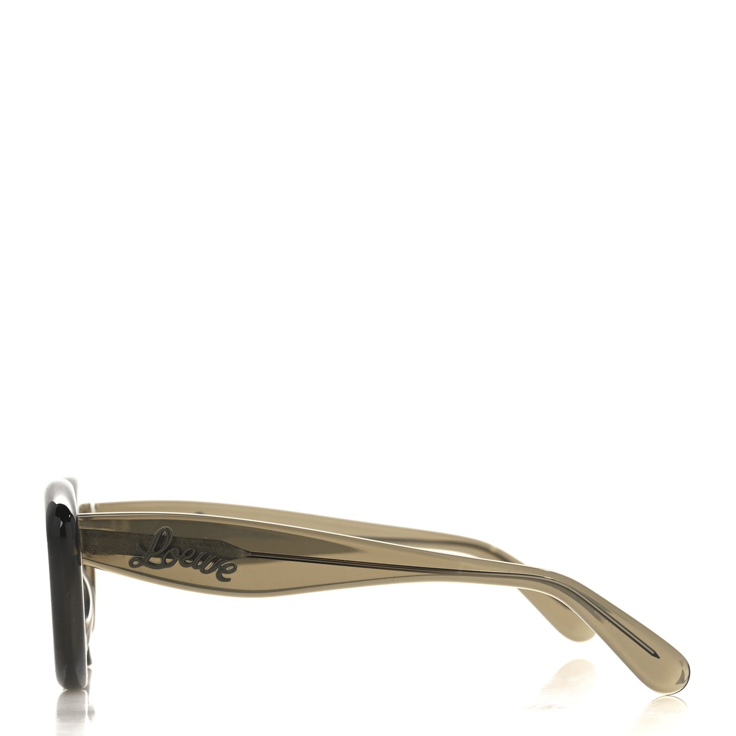 Acetate Loop Cat Eye Dawn Sunglasses LW400961 Green