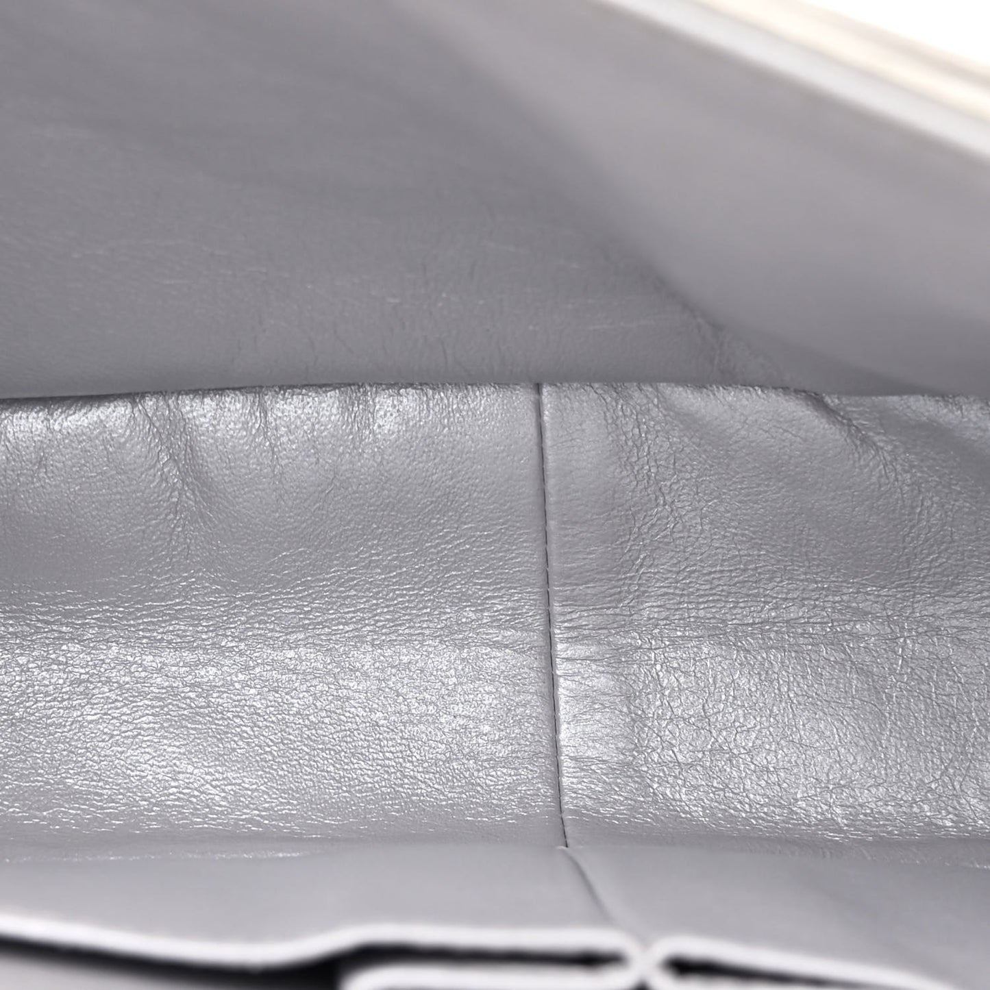 Metallic Lambskin Quilted 2.55 Reissue 226 Flap Silver