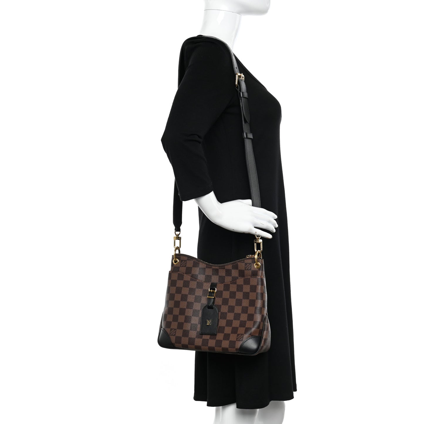 Damier Ebene Odeon PM Black