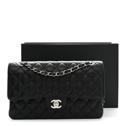 Chanel Caviar Quilted Medium Double Flap Black 11 of 11