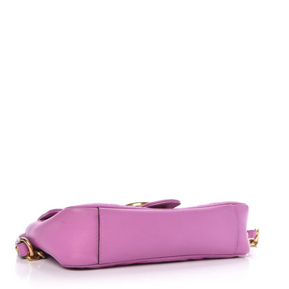 Gucci Calfskin Matelasse Mini GG Marmont Shoulder Bag Candy Mousse 5 of 11