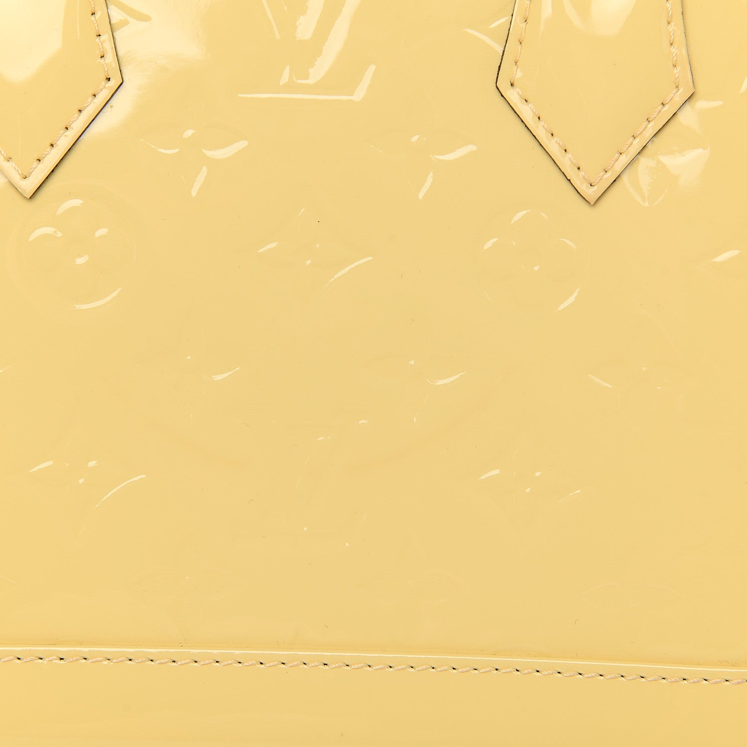 Louis Vuitton Vernis Alma BB Citrine 10 of 11