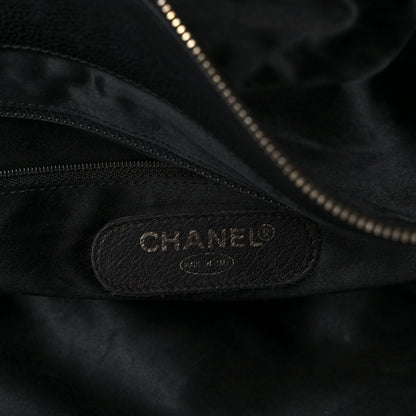 Chanel Caviar XL Weekender Bag Black 6 of 15