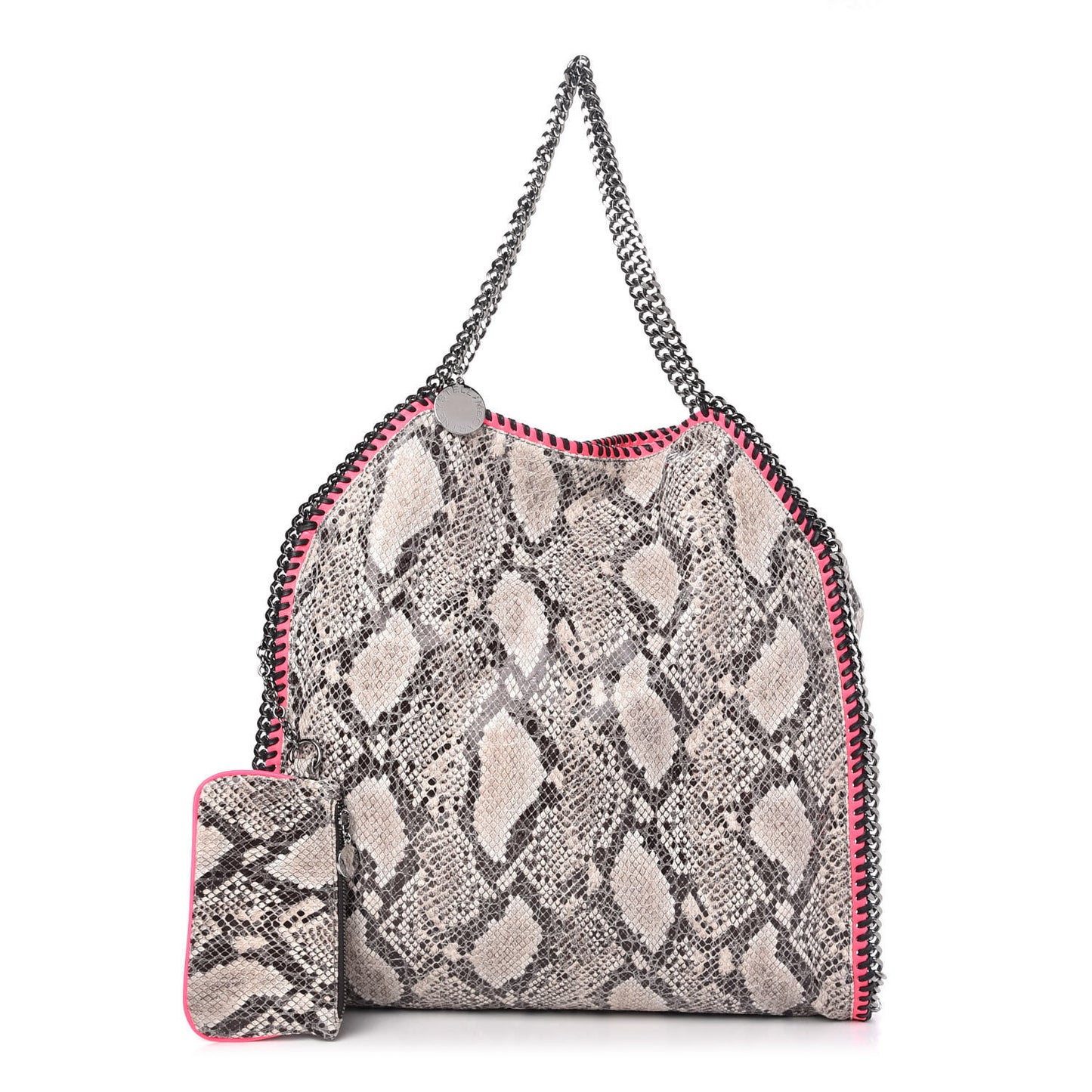 Eco Python Big Falabella Tote Grey