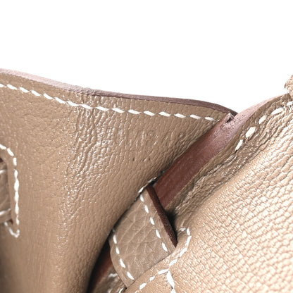 Hermes Togo Birkin 25 Etoupe 7 of 11