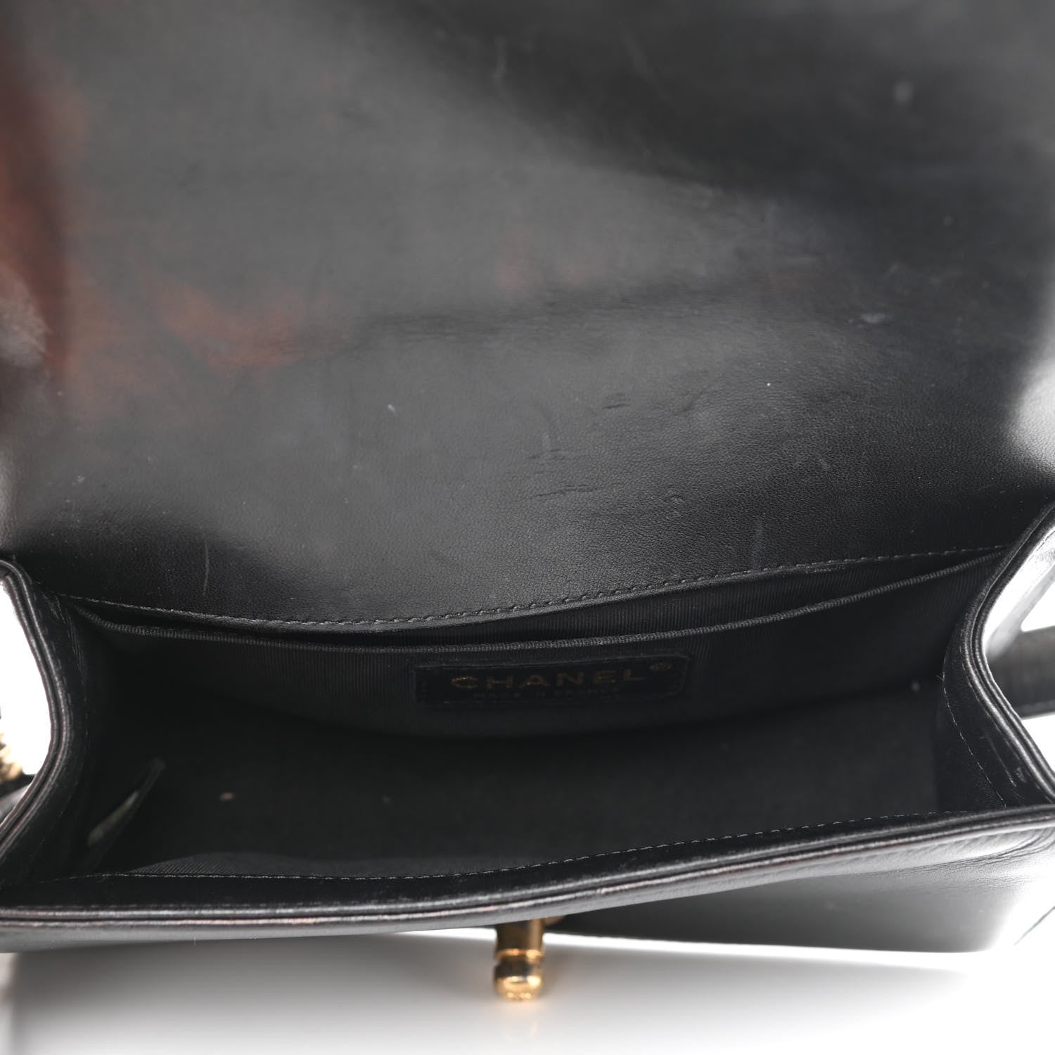 Chanel Lambskin Quilted Small Boy Flap Black 5 of 13