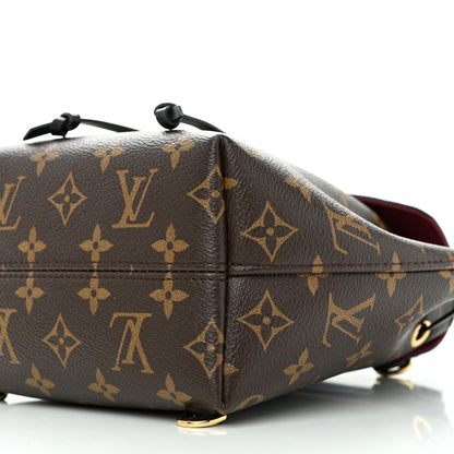 Louis Vuitton Monogram BB Montsouris NM Backpack Black 9 of 9