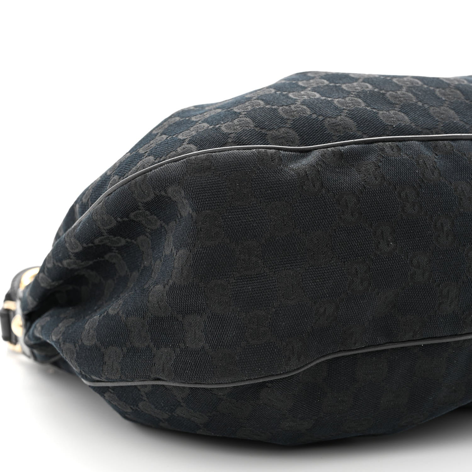 Gucci Monogram Medium Sukey Hobo Black 9 of 16
