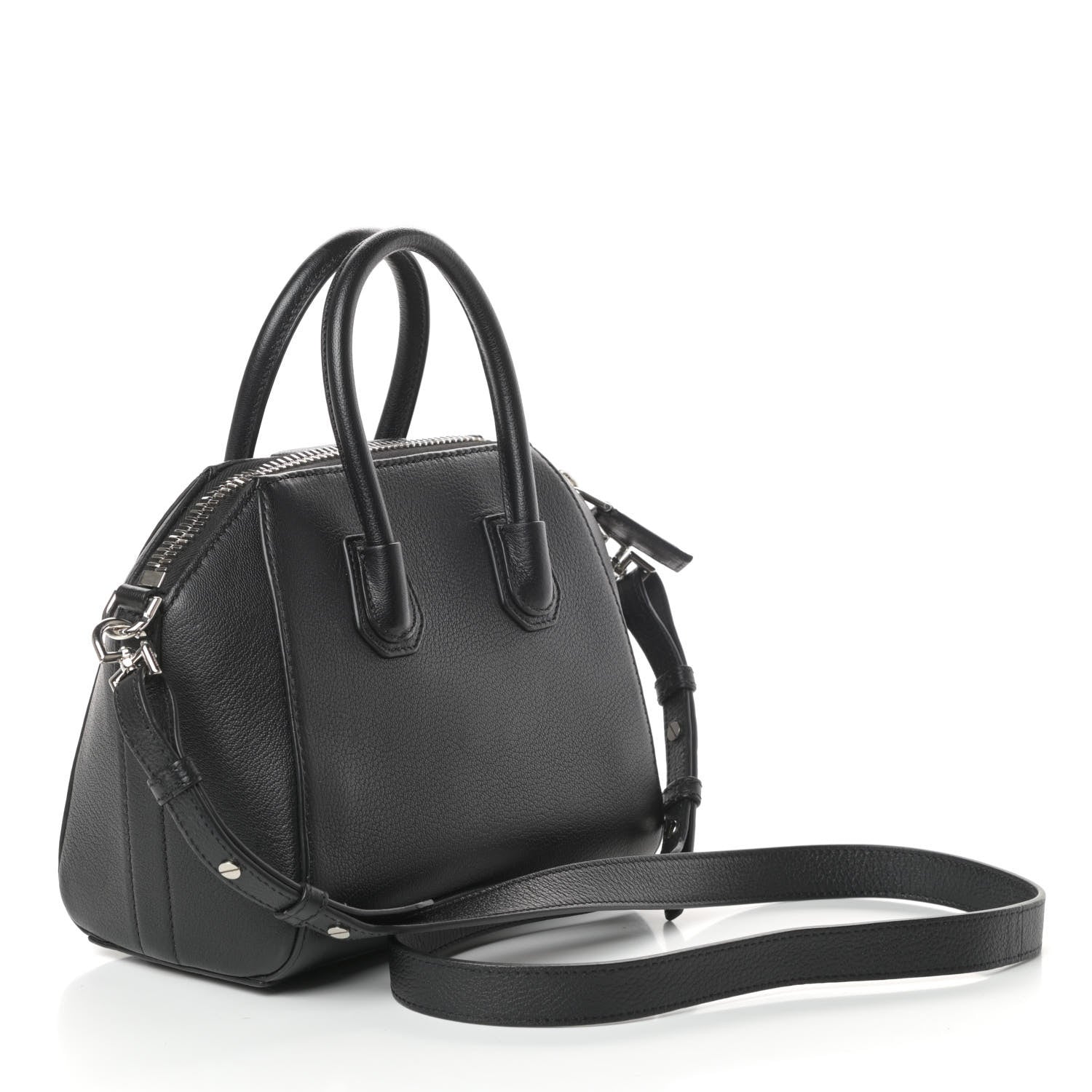 Givenchy Sugar Goatskin Mini Antigona Black 3 of 9