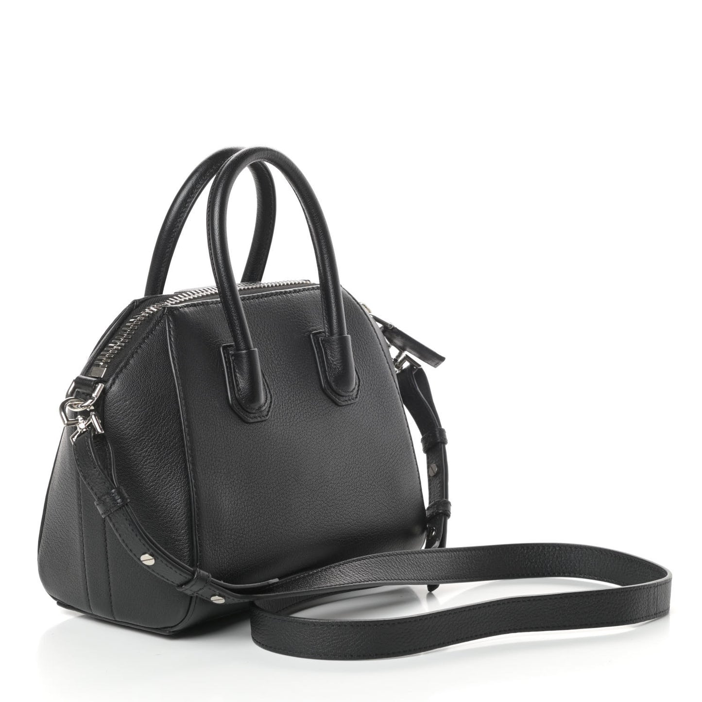 Sugar Goatskin Mini Antigona Black