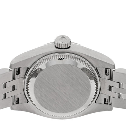 Rolex Stainless Steel 26mm Oyster Perpetual Datejust Watch White Roman 179160 4 of 5
