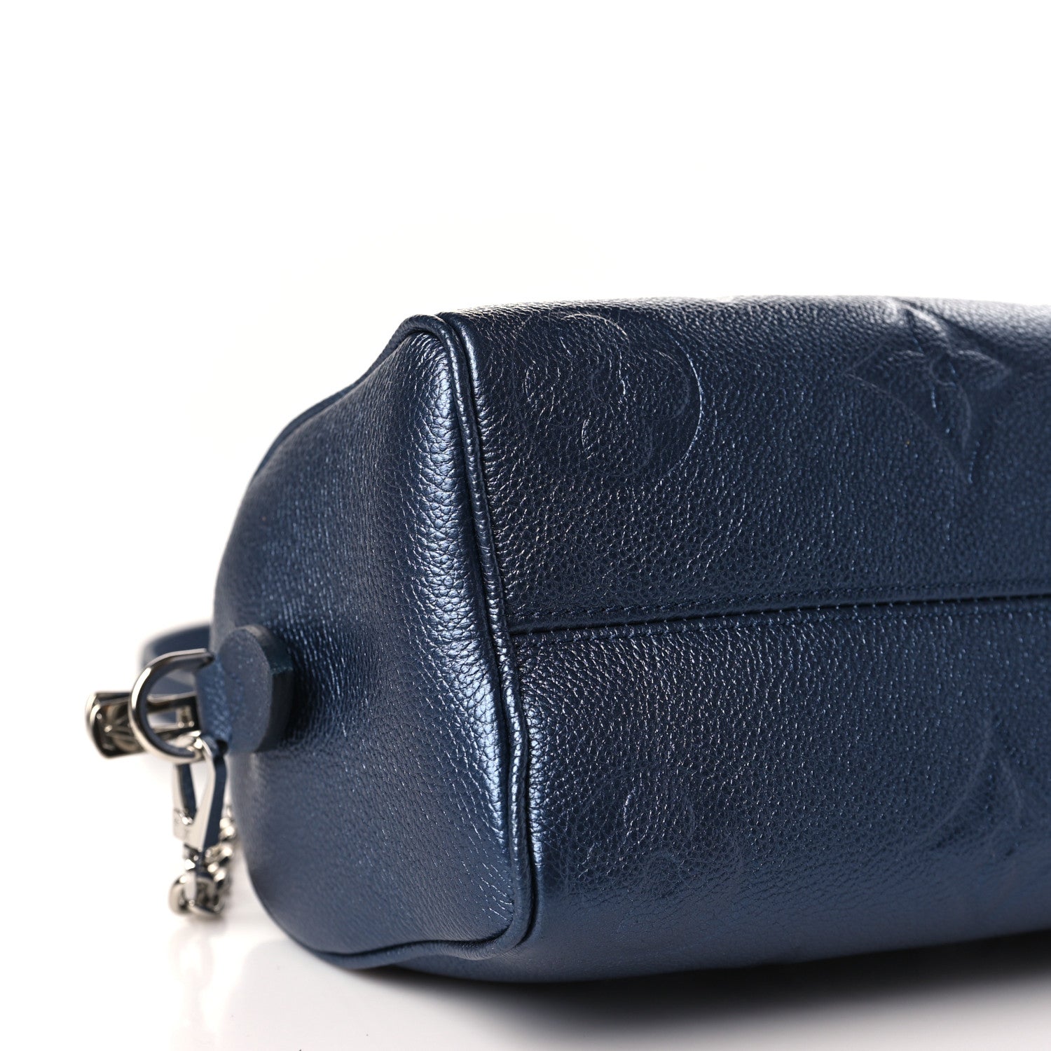 Louis Vuitton Empreinte Monogram Giant Speedy Bandouliere 20 Navy Nacre 7 of 8