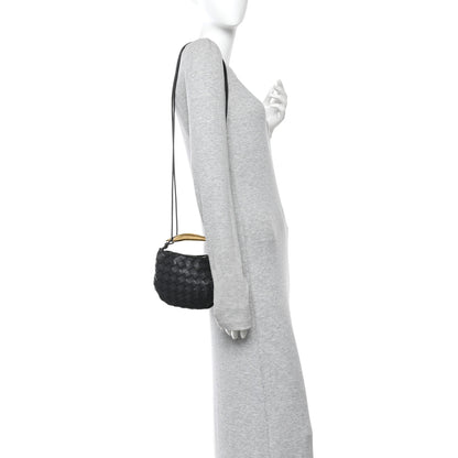 Bottega Veneta Nappa Intrecciato Mini Sardine Bag Black 2 of 11