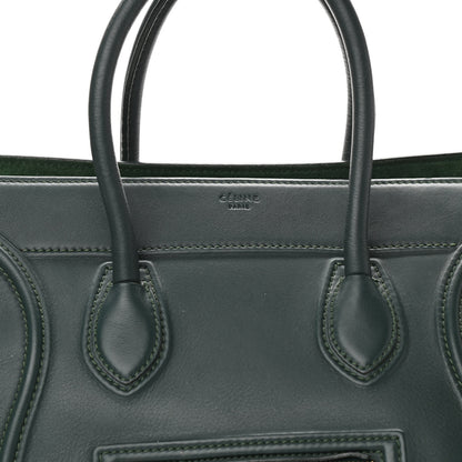 Celine Smooth Calfskin Medium Phantom Luggage Bottle Green 10 of 10
