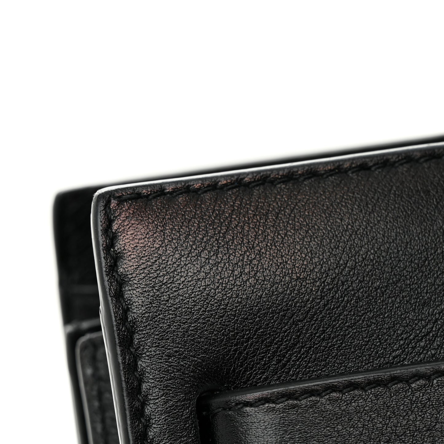 Calfskin Patchwork Baby Sac De Jour Black