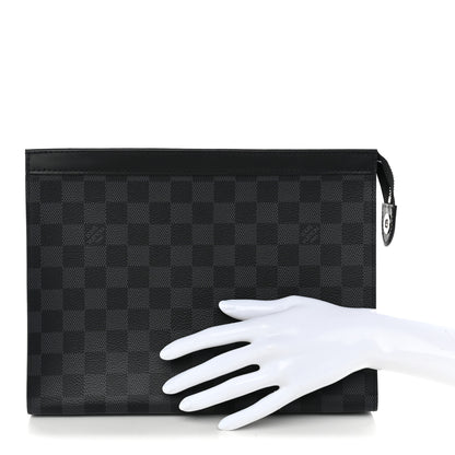 Louis Vuitton Damier Graphite Pochette Voyage MM 2 of 8