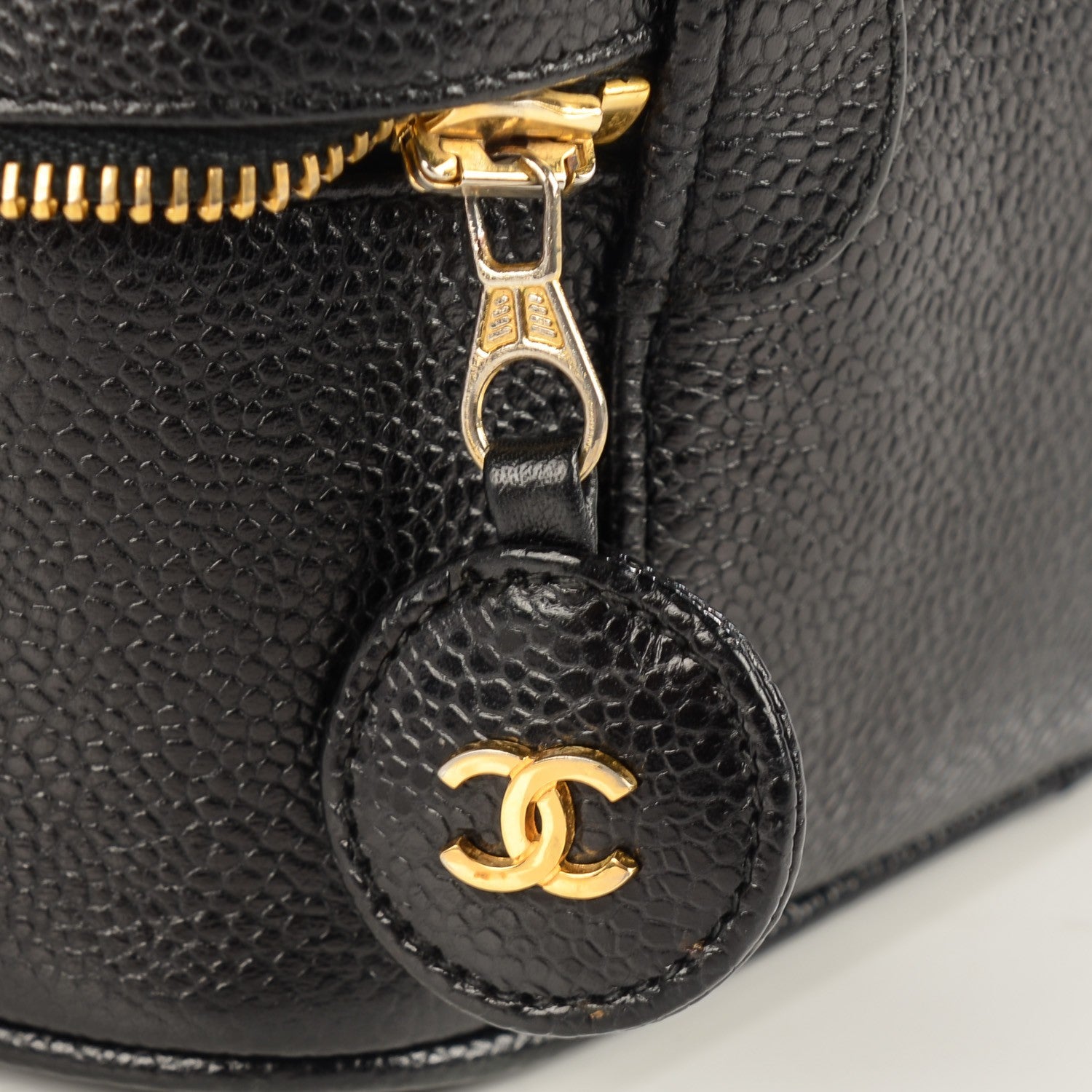 Chanel Caviar Cosmetic Case Black 8 of 8
