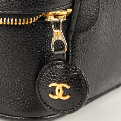 Chanel Caviar Cosmetic Case Black 8 of 8