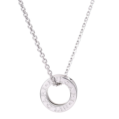 Bulgari 18K White Gold B.Zero1 Pendant Necklace 2 of 6
