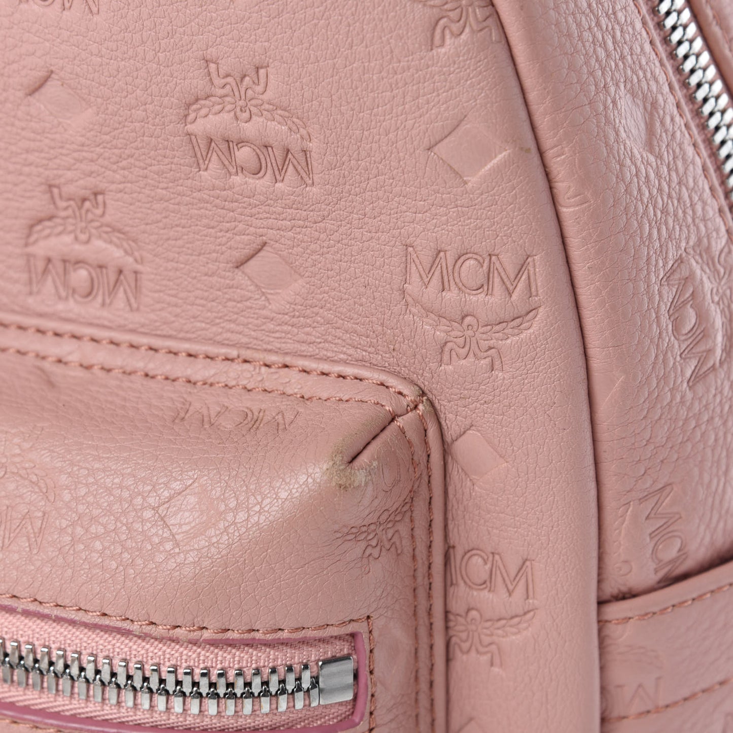 Calfskin Ottomar Monogram Small Backpack Pink