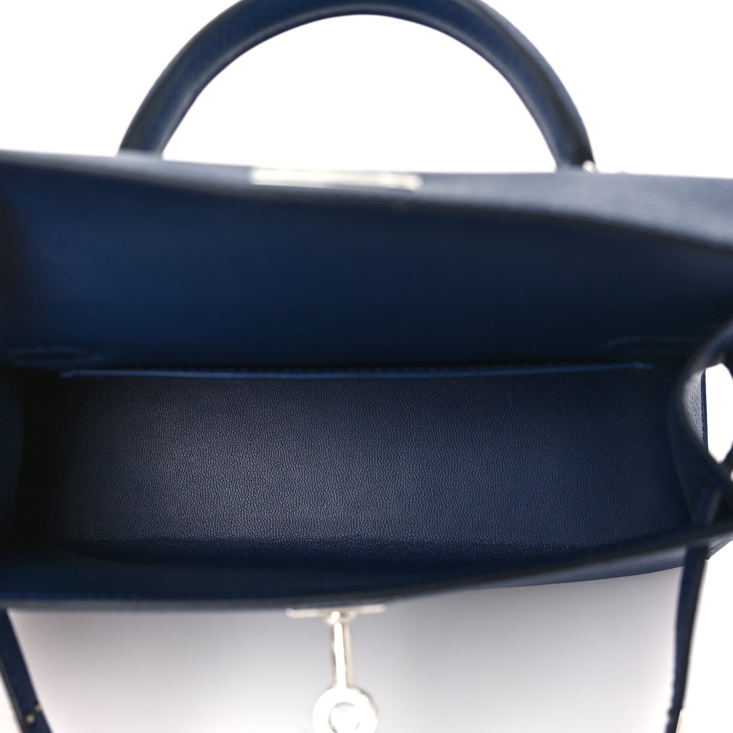 Epsom Mini Kelly Sellier 20 Bleu Navy