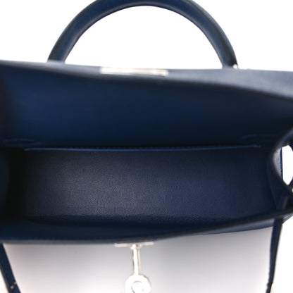 Hermes Epsom Mini Kelly Sellier 20 Bleu Navy 5 of 9