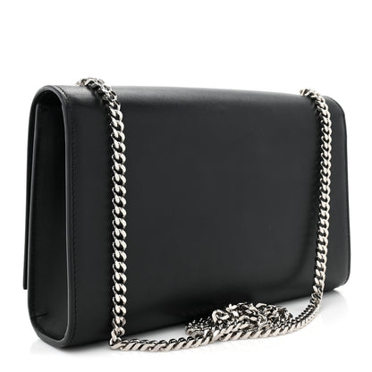 Saint Laurent Smooth Calfskin Medium Classic Monogram Kate Tassel Satchel Black 3 of 9