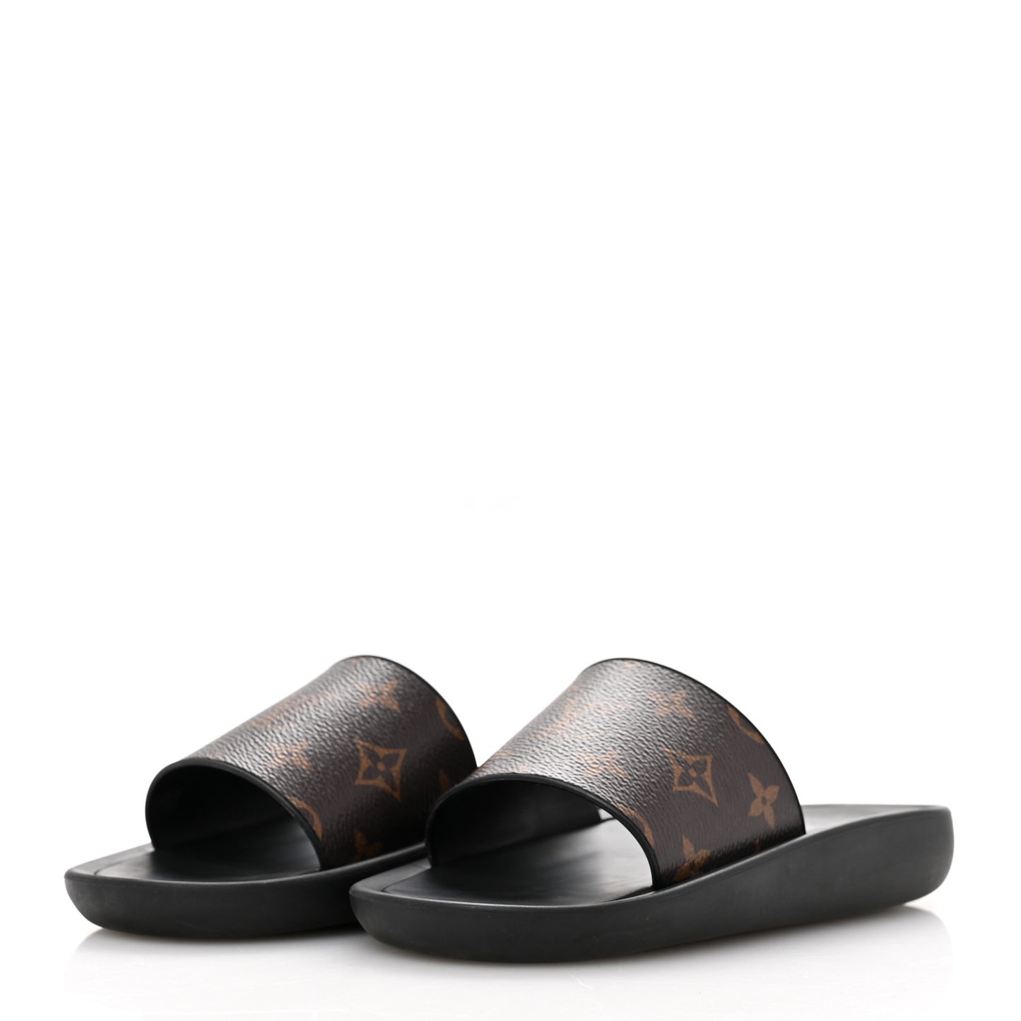 Monogram Sunbath Slide Sandals 36