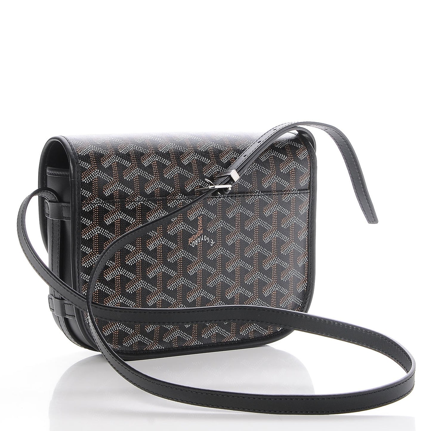Goyardine Belvedere PM Messenger Bag Black