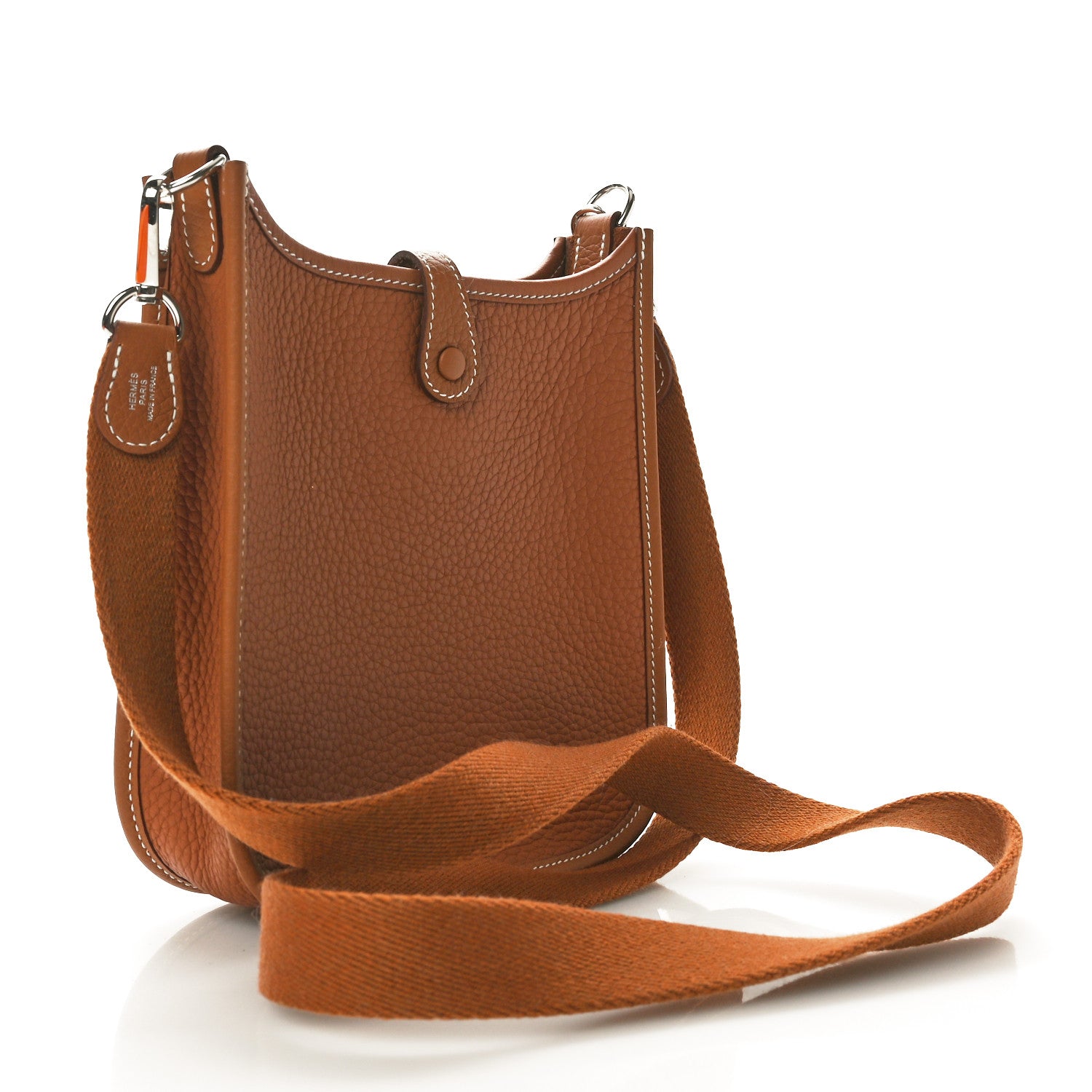 Hermes Taurillon Clemence Evelyne TPM Gold 3 of 11