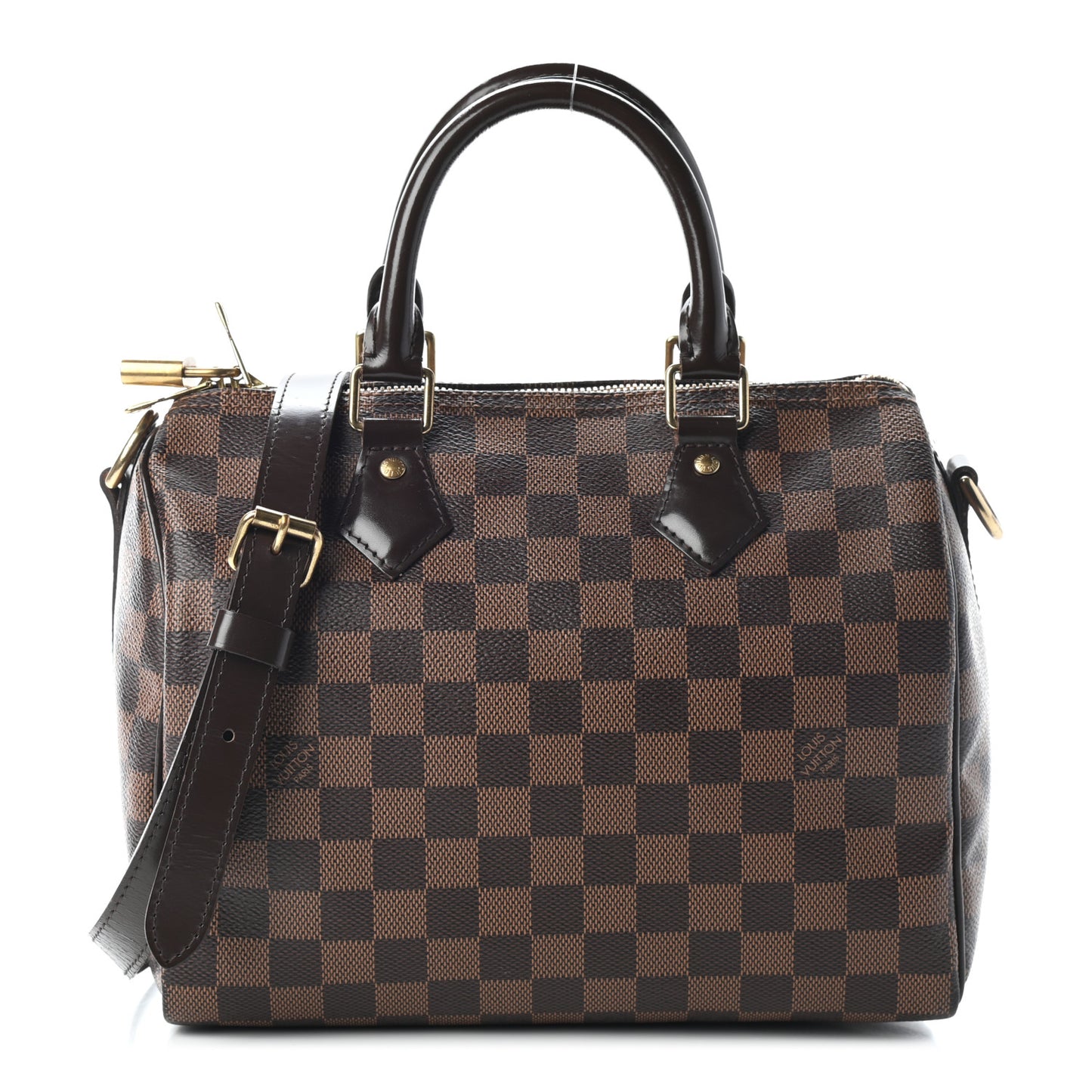 Damier Ebene Speedy Bandouliere 25