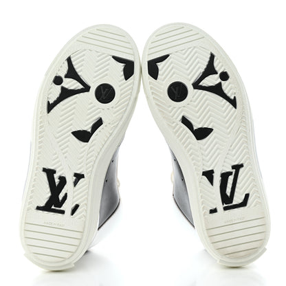 Louis Vuitton Recycled Polyester Charlie Sneakers 36 White Cacao Brown 5 of 10