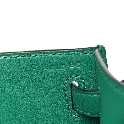 Hermes Swift Kelly Pochette Clutch Vert Vertigo 7 of 11