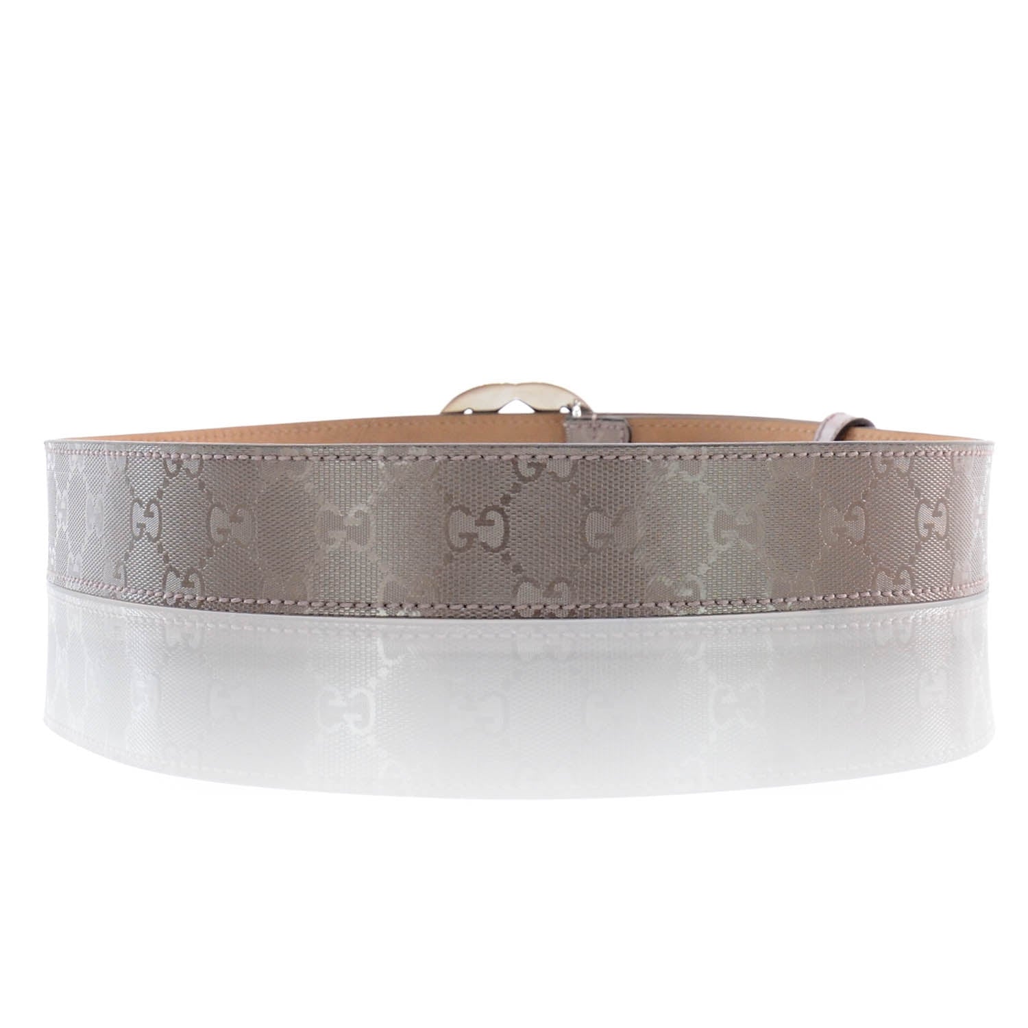 Gucci Imprime Monogram GG Belt 85 34 Mauve 2 of 7