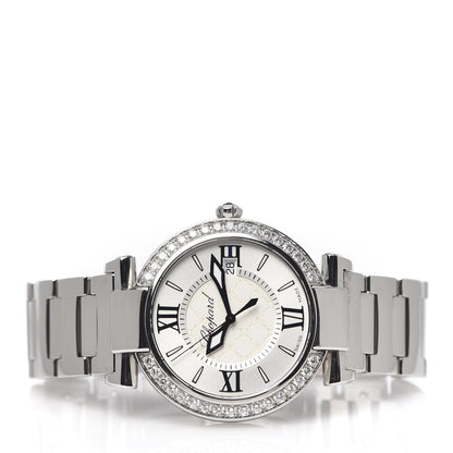 Chopard Stainless Steel Diamond Bezel Mother of Pearl 36mm Imperiale Quartz Watch 2 of 7
