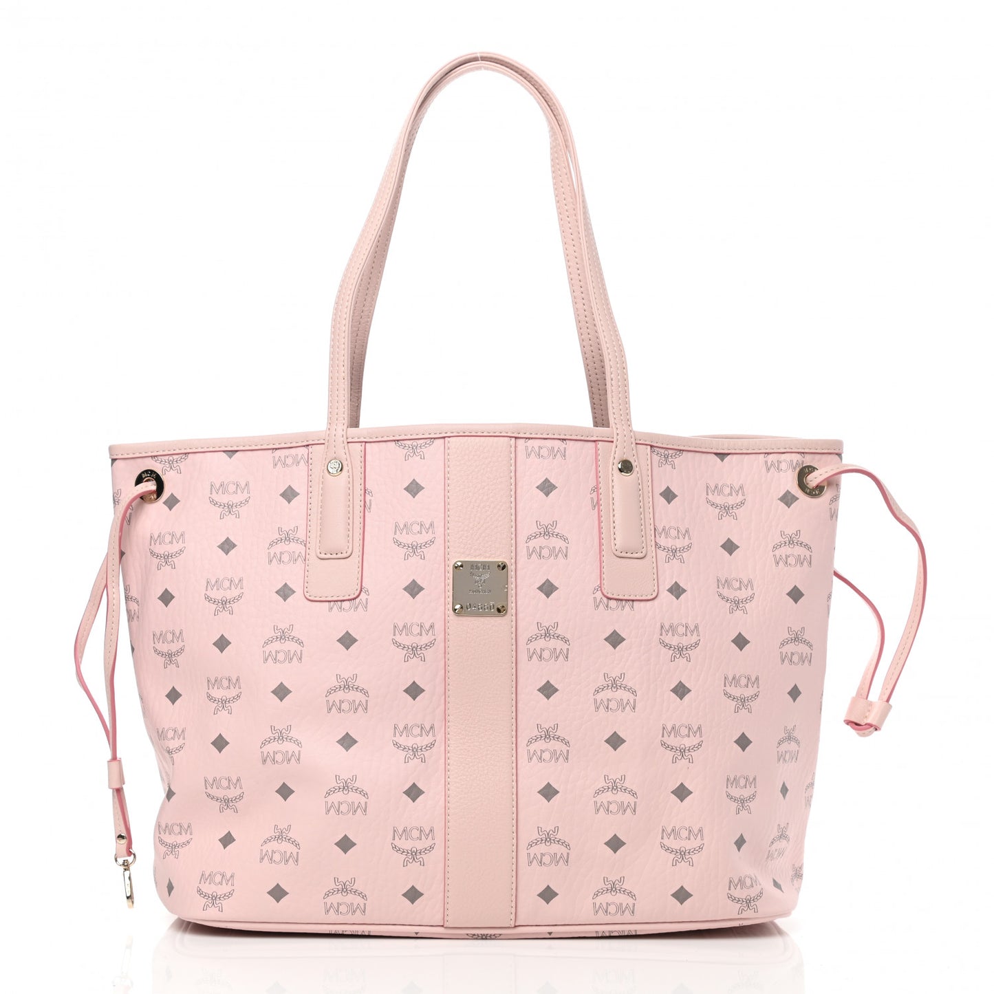 Visetos Medium Liz Reversible Shopper Tote Powder Pink