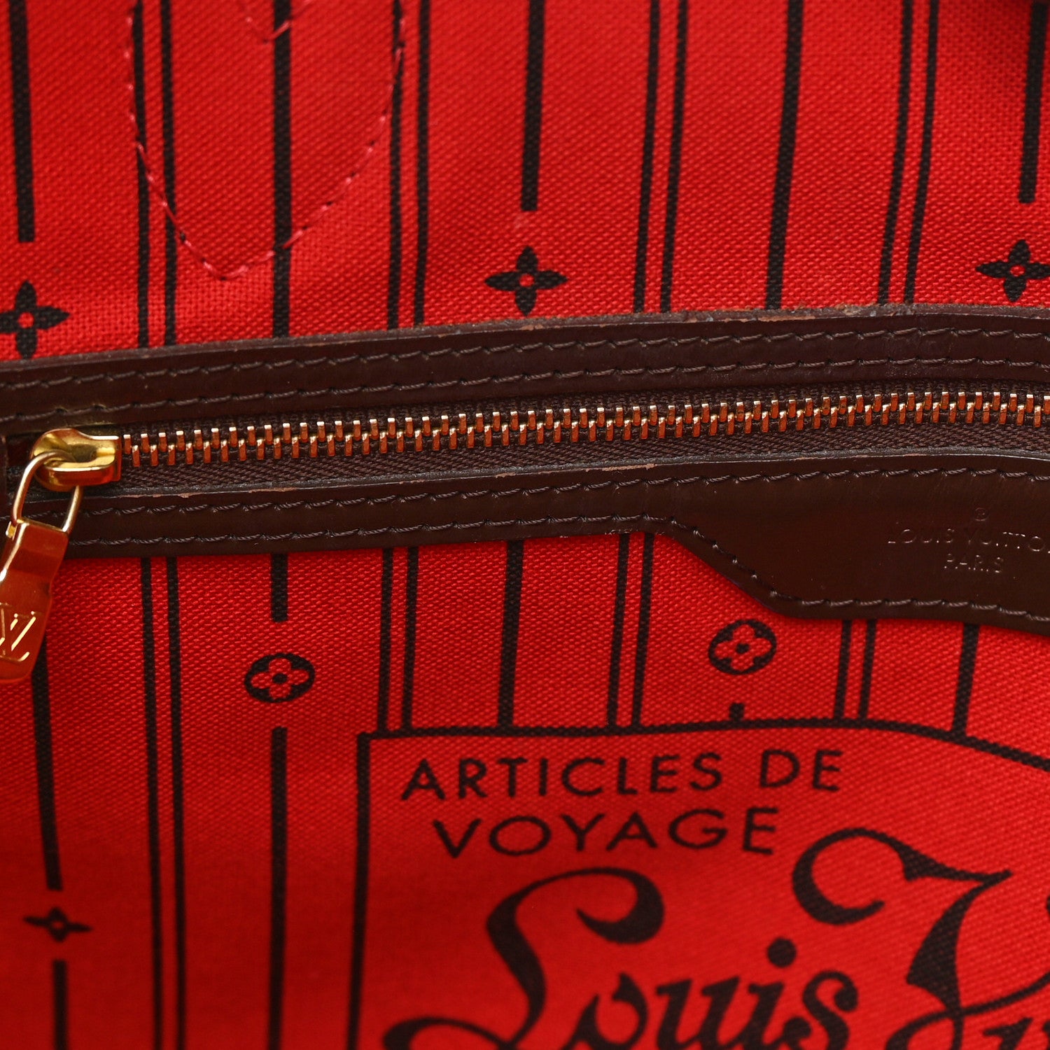 Louis Vuitton Damier Ebene Neverfull GM 15 of 23
