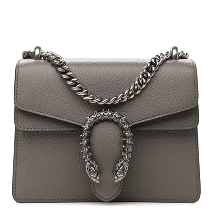 Gucci Calfskin Mini Dionysus Shoulder Bag Dusty Grey 1 of 12