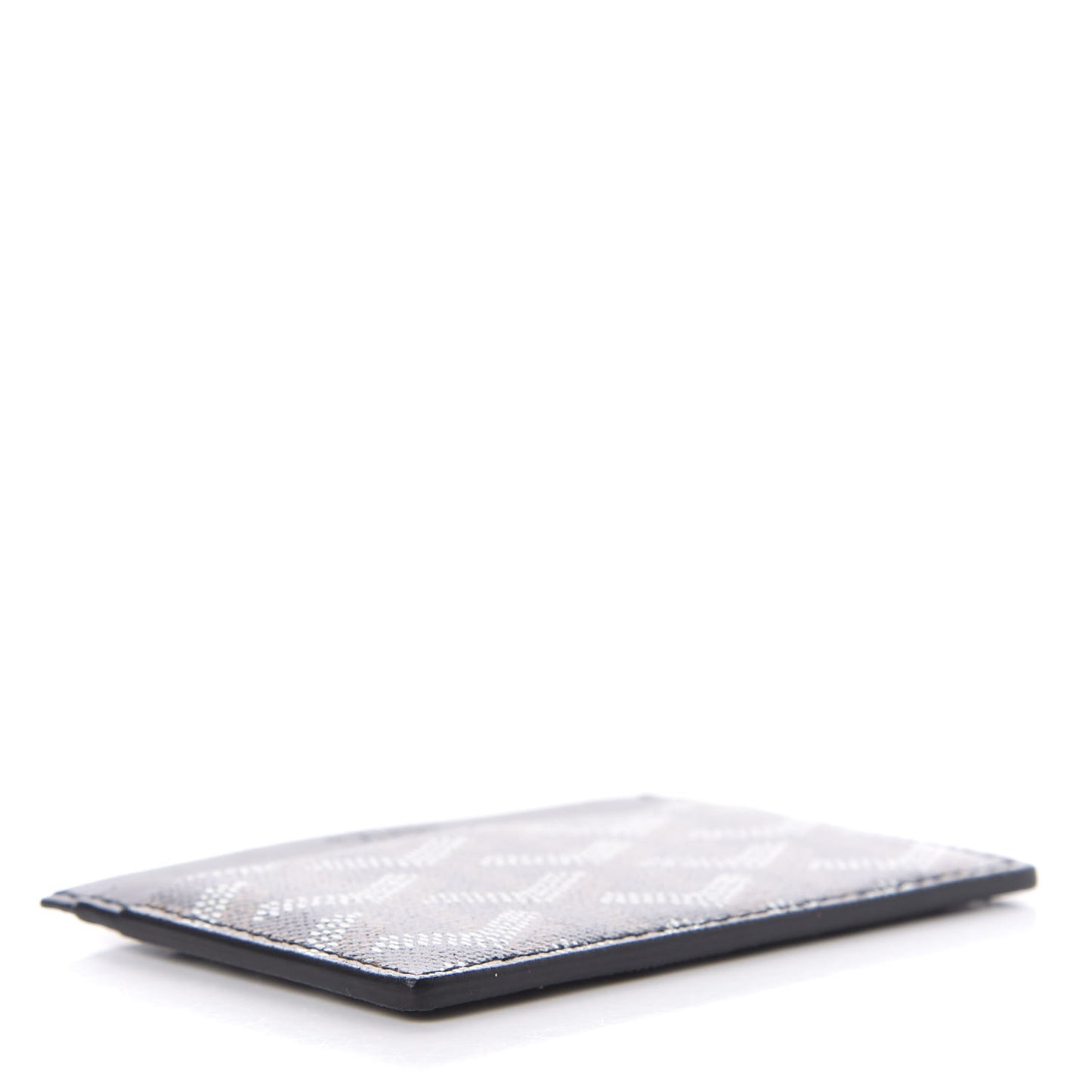 Goyardine Saint Sulpice Card Holder Black