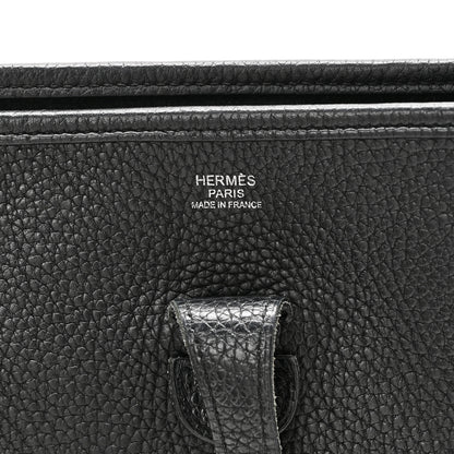 Hermes Taurillon Clemence Evelyne III PM Black 6 of 10