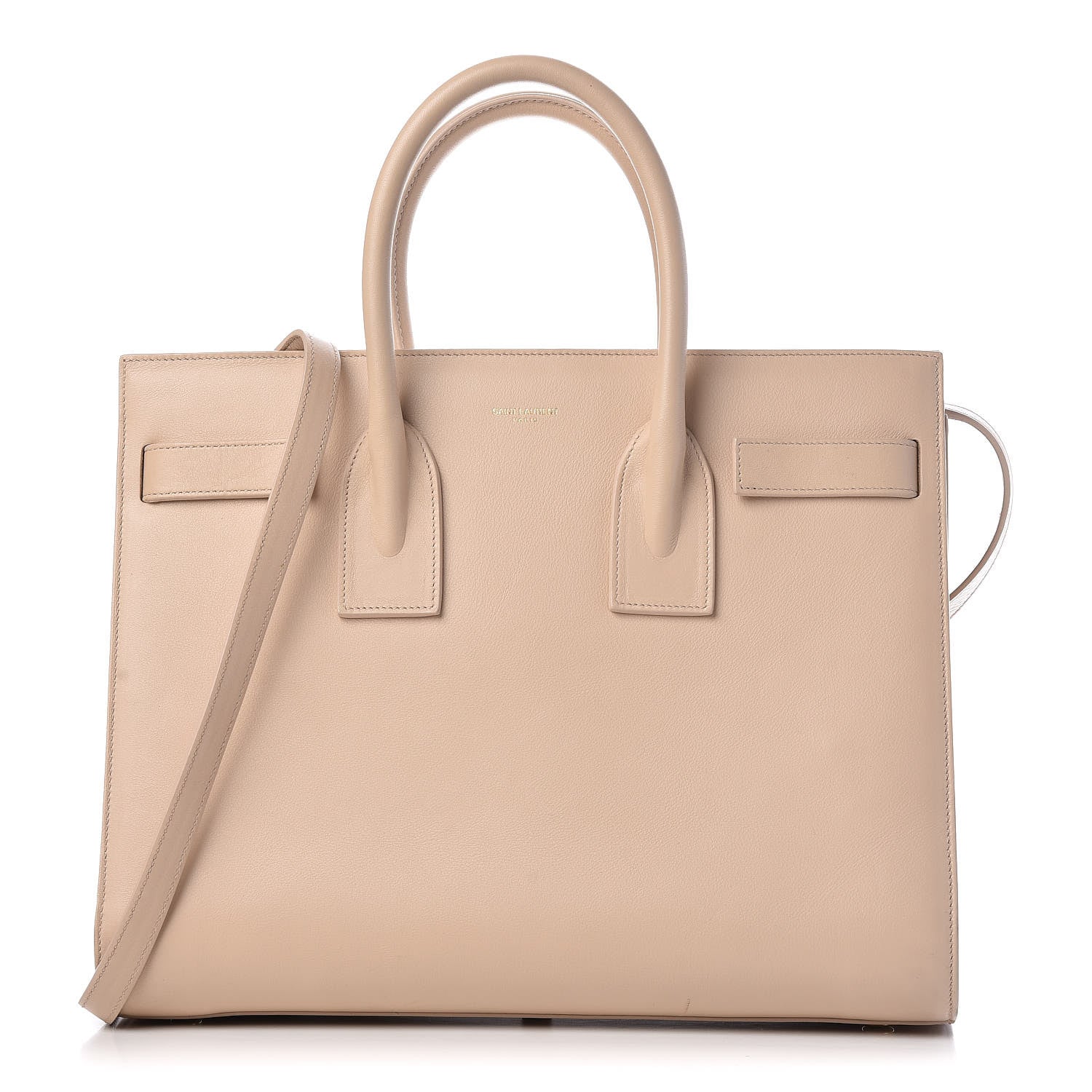 Saint Laurent Calfskin Small Sac De Jour Nude Powder 1 of 14